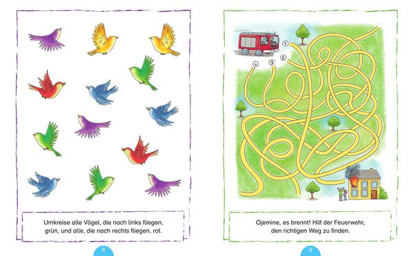 Produktbild: Mein superschlaues Vorschulbuch - Konzentration und Wahrnehmung
