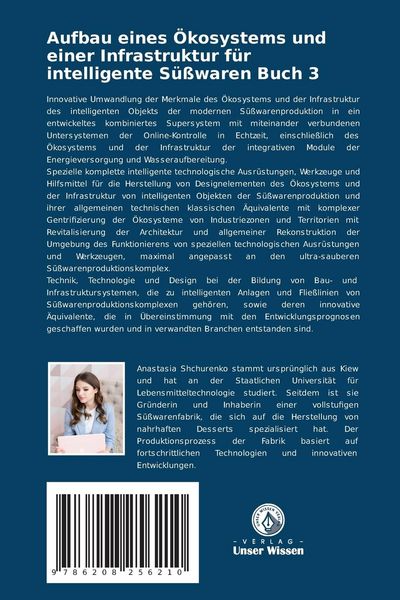 Produktbild: Aufbau eines &Ouml;kosystems und einer Infrastruktur f&uuml;r intelligente S&uuml;&szlig;waren Buch 3