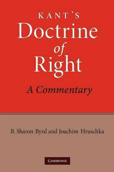 Produktbild: Kant's Doctrine of Right