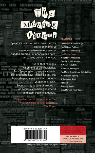 Produktbild: The Moving Finger