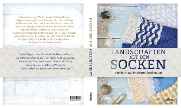 Produktbild: Landschaften auf den Socken. Von der Natur inspirierte Strickmuster.