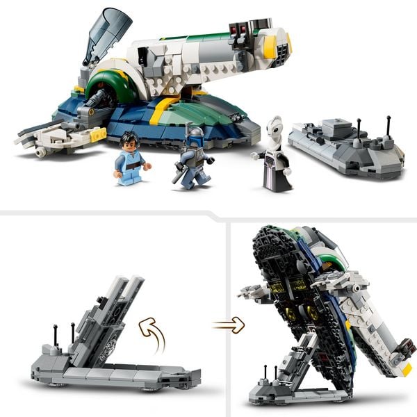 Produktbild: LEGO Star Wars 75433 Angriff der Klonkrieger Jango Fetts Sternenschiff