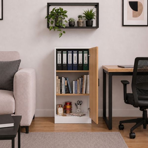 Produktbild: Mehrzweckschrank B&uuml;ro Wohnzimmer Dilos 114 x 52 cm