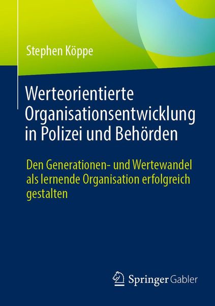 Produktbild: Werteorientierte Organisationsentwicklung in Polizei und Beh&ouml;rden