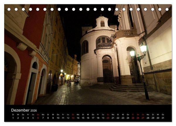 Produktbild: Prager Ansichten (Tischkalender 2026 DIN A5 quer), CALVENDO Monatskalender