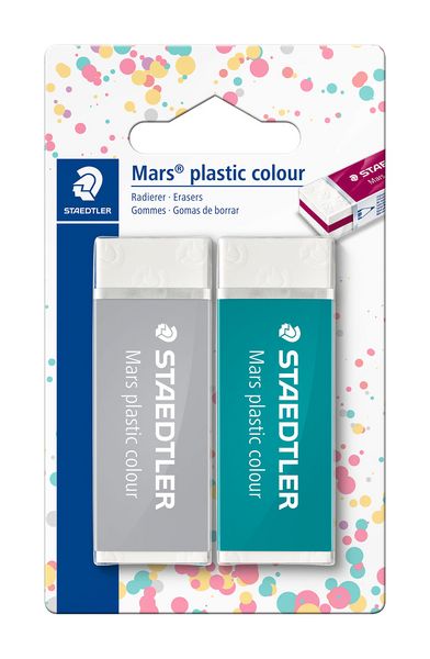 Produktbild: STAEDTLER Radierer Mars plastic colour 2er