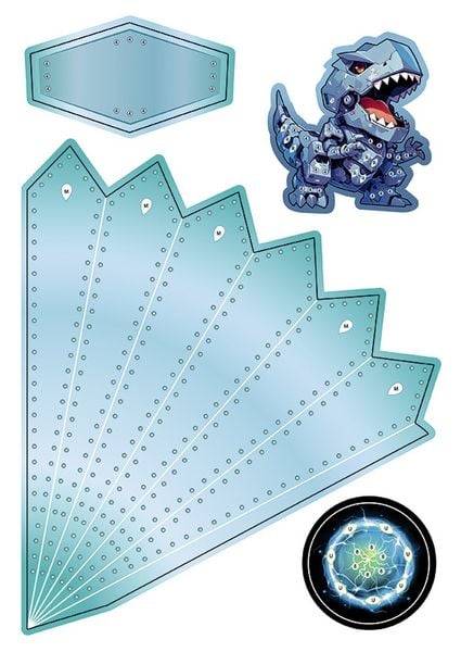 Produktbild: URSUS Kinder-Bastelsets Diamond Painting Deko-Set Roborex