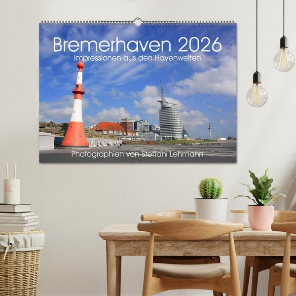 Produktbild: Bremerhaven 2026. Impressionen aus den Havenwelten (Wandkalender 2026 DIN A2 quer), CALVENDO Monatskalender