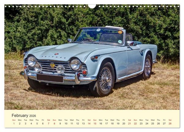 Produktbild: Iconic British Cars (Wall Calendar 2026 DIN A3 landscape), CALVENDO 12 Month Wall Calendar