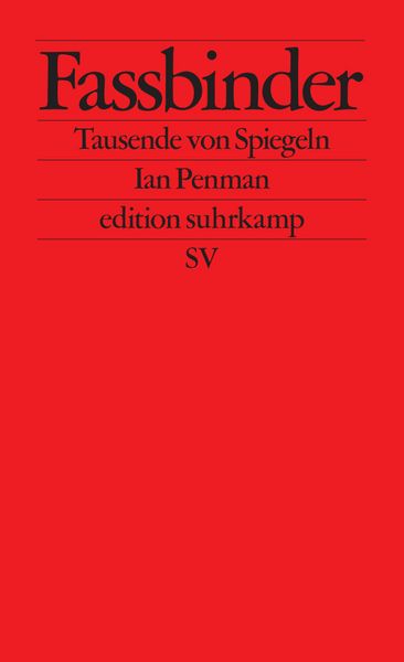 Fassbinder, Taschenbuch von Ian Penman, Suhrkamp, 978-3-518-12802-2