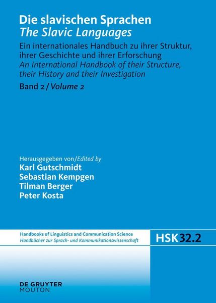 Produktbild: Die slavischen Sprachen / The Slavic Languages. Halbband 2