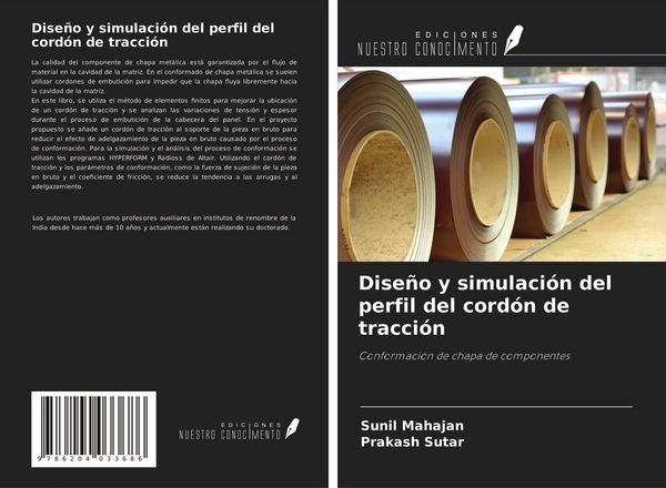 Produktbild: Dise&ntilde;o y simulaci&oacute;n del perfil del cord&oacute;n de tracci&oacute;n