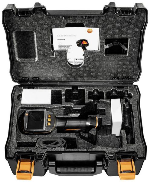 Produktbild: Testo 883-2 W&auml;rmebildkamera -30 bis 650&deg;C 27Hz WiFi, Touchscreen