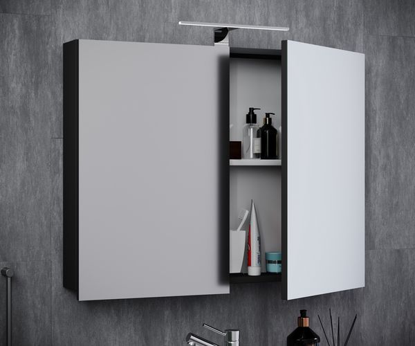Produktbild: Spiegelschrank Spiegel Badezimmer Badinos 60x80 cm