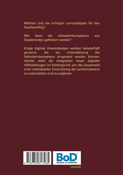 Produktbild: Lernkompetenz im Studium