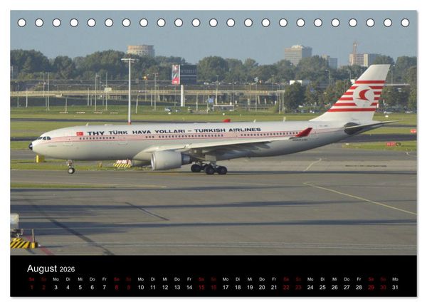 Produktbild: Im alten Glanz: Flugzeuge in Retro Livery (Tischkalender 2026 DIN A5 quer), CALVENDO Monatskalender