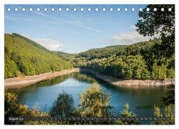 Produktbild: Unterwegs im Hunsr&uuml;ck (Tischkalender 2026 DIN A5 quer), CALVENDO Monatskalender