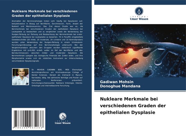 Produktbild: Nukleare Merkmale bei verschiedenen Graden der epithelialen Dysplasie