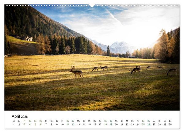 Produktbild: Ultental - Ein Jahr in Bildern (Wandkalender 2026 DIN A2 quer), CALVENDO Monatskalender
