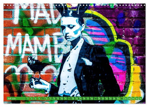 Produktbild: Street art Amsterdam Michael Jaster (Wandkalender 2026 DIN A3 quer), CALVENDO Monatskalender