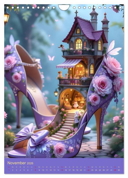 Produktbild: High-Heel-Visionen (Wandkalender 2026 DIN A4 hoch), CALVENDO Monatskalender