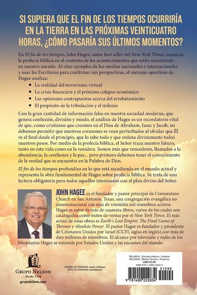 Produktbild: fin de los tiempos | Softcover | End of The Age