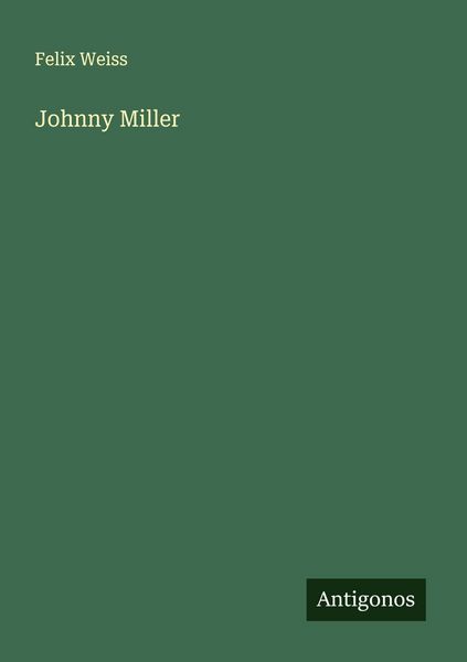 Produktbild: Johnny Miller