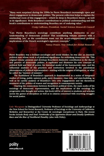 Produktbild: Pierre Bourdieu and Democratic Politics