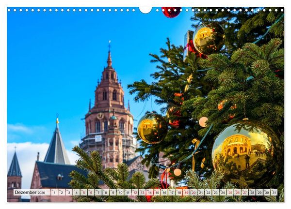 Produktbild: Mainz - Lebensfreude in RheinKultur (Wandkalender 2026 DIN A3 quer), CALVENDO Monatskalender