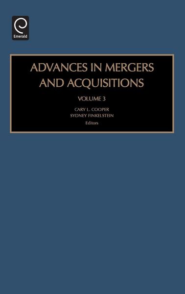 Produktbild: Advances in Mergers and Acquisitions