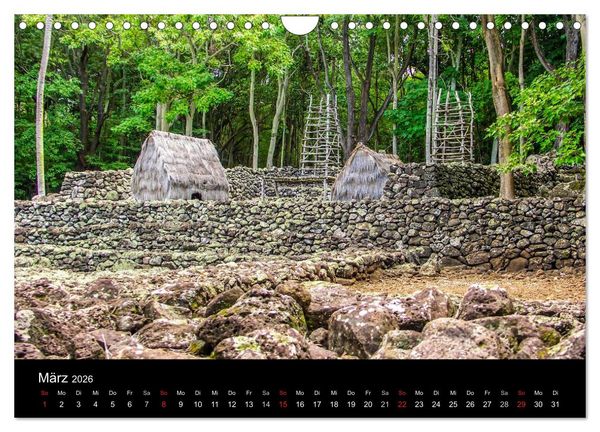 Produktbild: The Unknown HAWAII (Wandkalender 2026 DIN A4 quer), CALVENDO Monatskalender