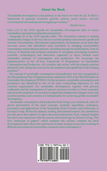 Produktbild: Sustainable Consumption and Production