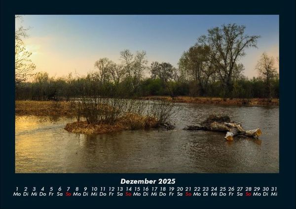 Produktbild: Landschaftskalender 2025 Fotokalender DIN A4