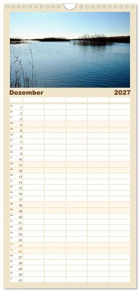 Produktbild: Familienplaner 2027 - il Salento Kulturlandschaft zwischen zwei Meeren mit 5 Spalten (Wandkalender, 21 x 45 cm) CALVENDO