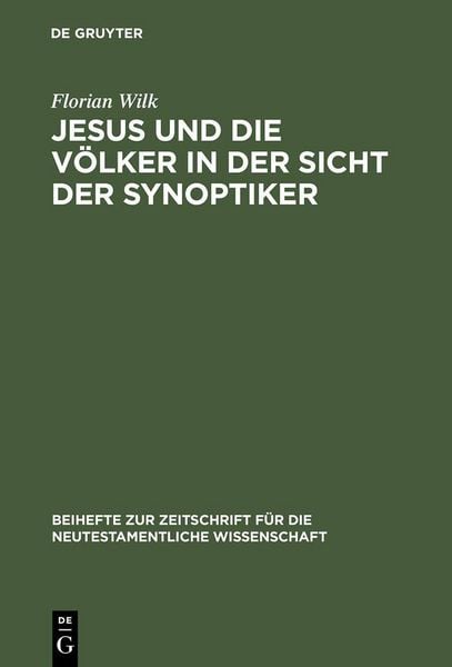 Produktbild: Jesus und die V&ouml;lker in der Sicht der Synoptiker
