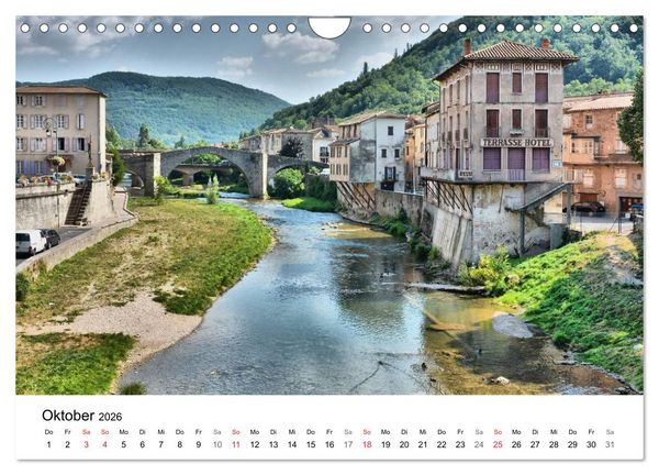 Produktbild: Frankreich- St&auml;dte und D&ouml;rfer des Languedoc-Roussillon (Wandkalender 2026 DIN A4 quer), CALVENDO Monatskalender