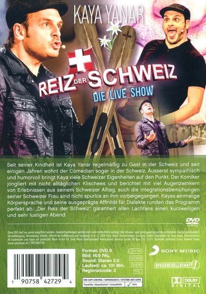 Produktbild: Yanar, K: Reiz der Schweiz - Die Liveshow
