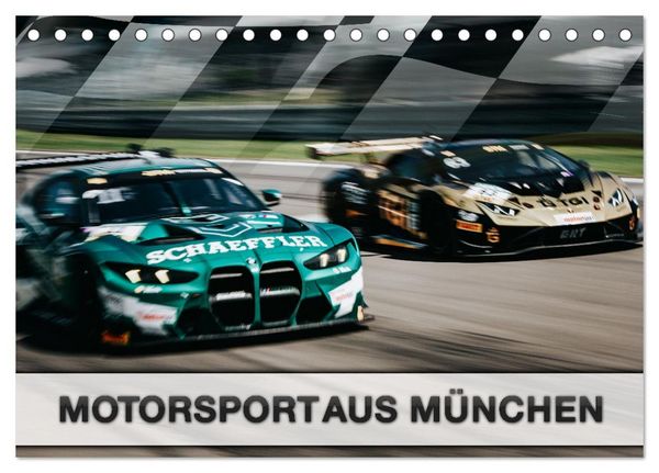 Produktbild: Motorsport aus M&uuml;nchen (Tischkalender 2026 DIN A5 quer), CALVENDO Monatskalender