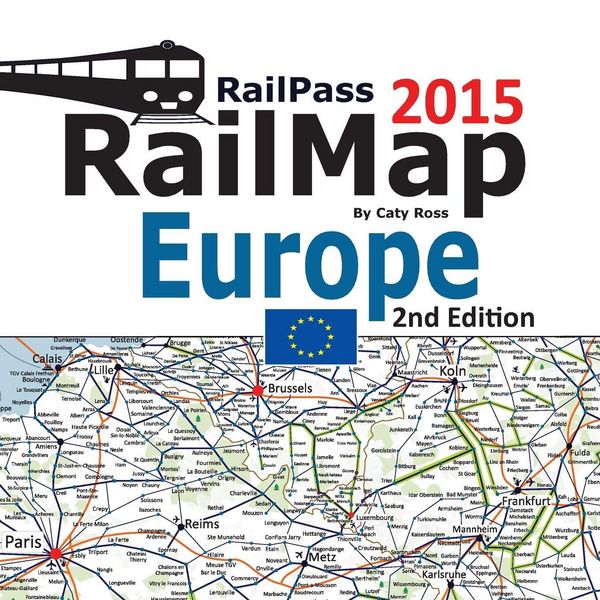 Produktbild: RailPass RailMap Europe 2015