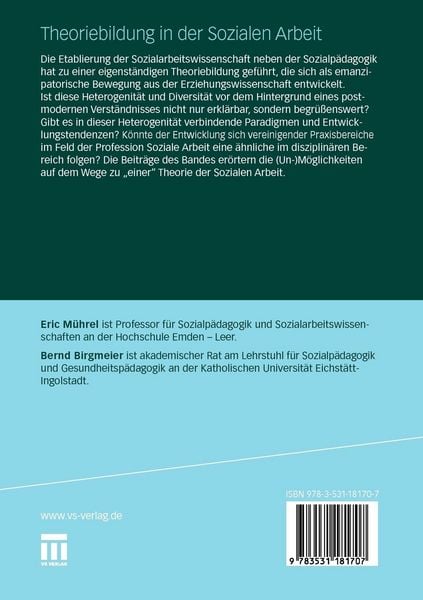 Produktbild: Theoriebildung in der Sozialen Arbeit