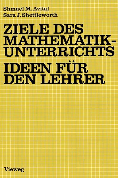 Produktbild: Ziele des Mathematikunterrichts - Ideen f&uuml;r den Lehrer