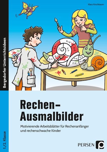 Produktbild: Rechen-Ausmalbilder