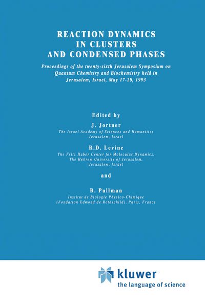 Produktbild: Reaction Dynamics in Clusters and Condensed Phases