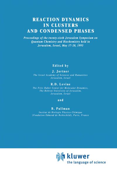 Produktbild: Reaction Dynamics in Clusters and Condensed Phases