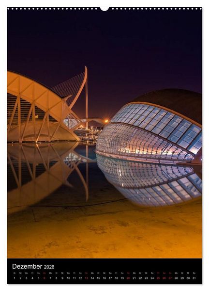 Produktbild: Valencia entdecken (Wandkalender 2026 DIN A2 hoch), CALVENDO Monatskalender