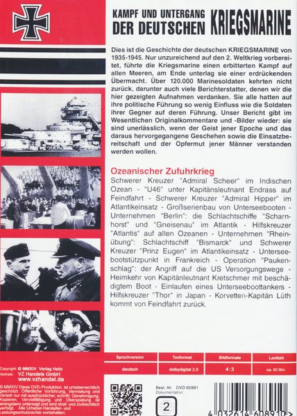 Produktbild: Kampf und Untergang der deutschen Kriegsmarine 2