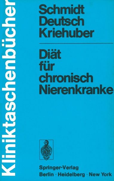 Produktbild: Di&auml;t f&uuml;r chronisch Nierenkranke