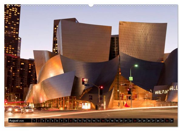 Produktbild: Los Angeles - Kalifornien (hochwertiger Premium Wandkalender 2026 DIN A2 quer), Kunstdruck in Hochglanz