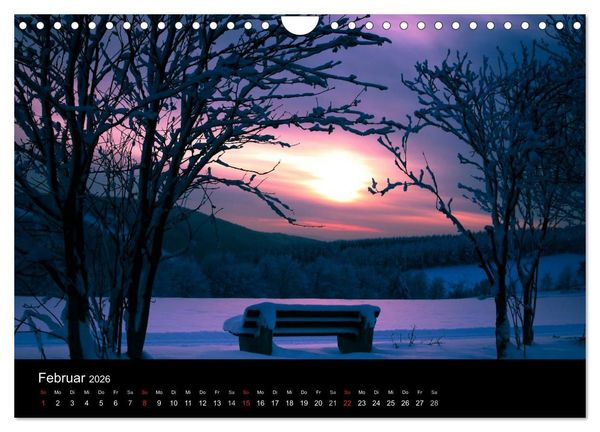 Produktbild: Winterberg - Sauerland - Eine Landschaft in Bildern (Wandkalender 2026 DIN A4 quer), CALVENDO Monatskalender