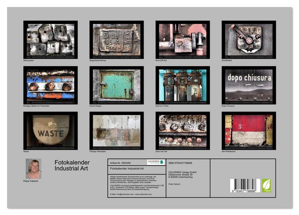 Produktbild: Fotokalender Industrial Art (Wandkalender 2026 DIN A3 quer), CALVENDO Monatskalender